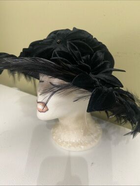 Glamorous Dress Hat / Church Hat by Mr. John